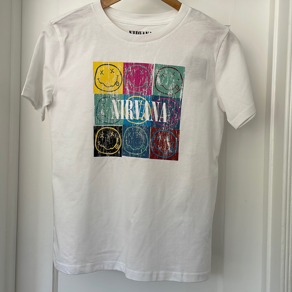 White Nirvana T-shirt